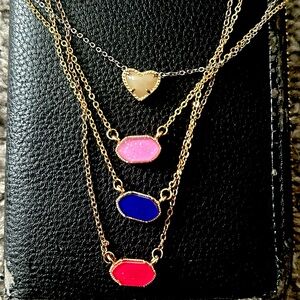 Necklaces, barley have been worn still in great condition!